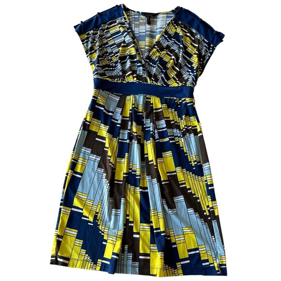 BCBG Maxazira Funk Funky Print Dress - Picture 1 of 8